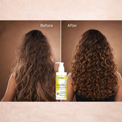 Curl Defining Cream for Men & Women – Frizz Control, Defined & Shiny Curls.